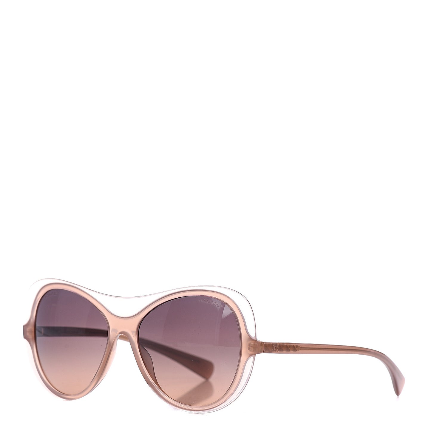 Oval Sunglasses 5389-A Light Brown
