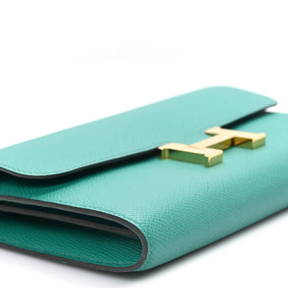 Hermes Epsom Constance Long To Go Wallet Vert Verone 9 of 10
