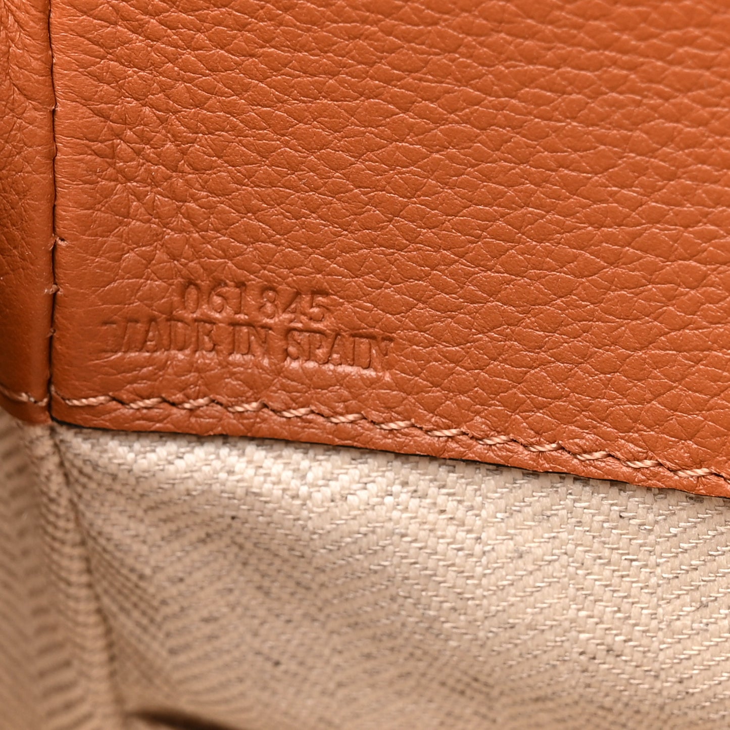 Calfskin Canvas Medium Hammock Shoulder Bag Natural Tan