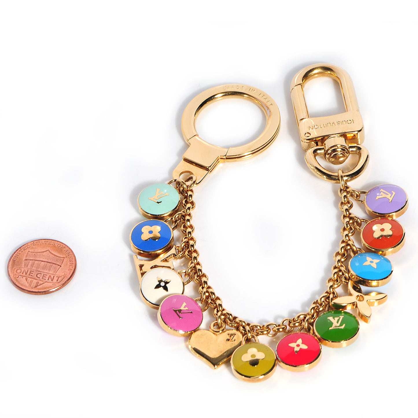 Pastilles Bag Charm Multicolor