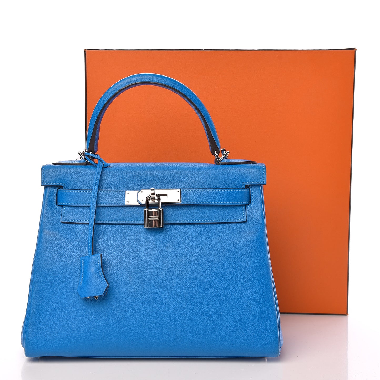 Evercolor Kelly Retourne 28 Bleu Hydra