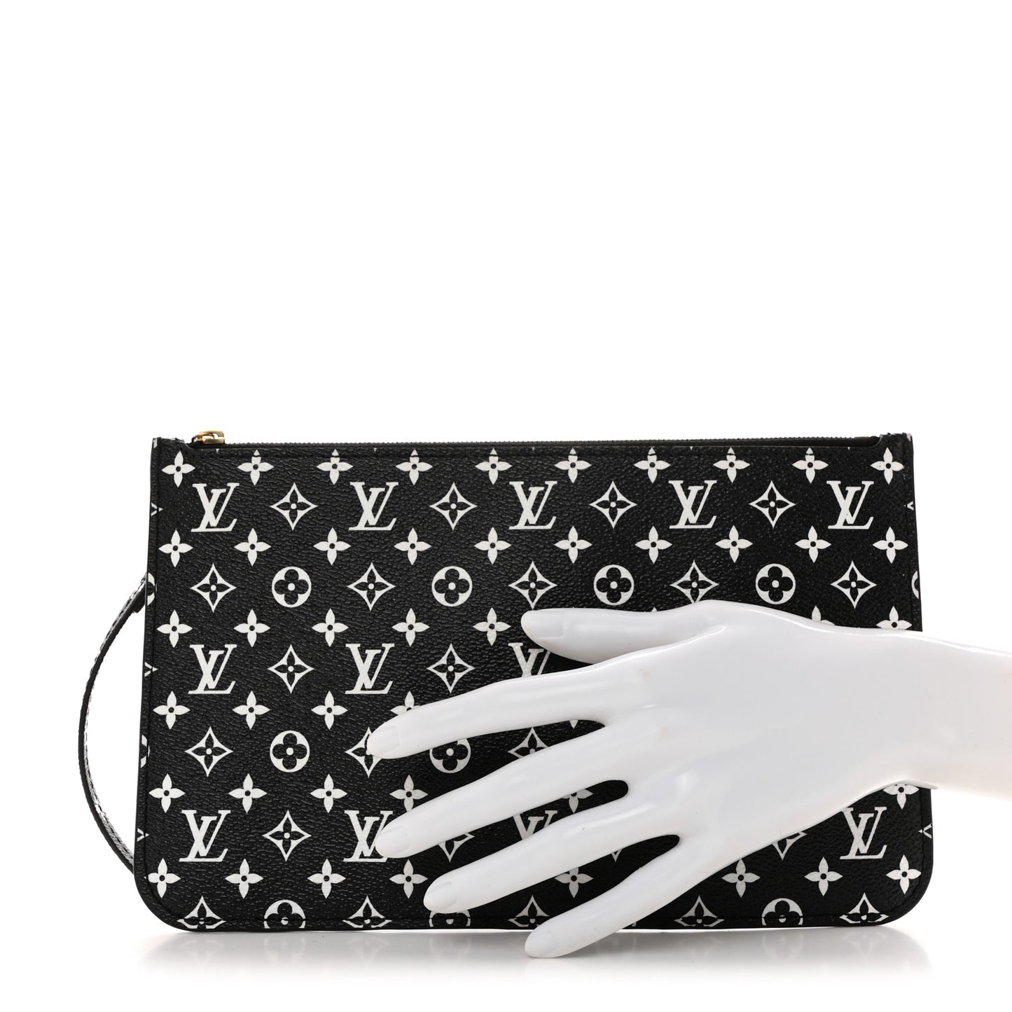 Monogram Giant Jungle Neverfull MM GM Pochette Black