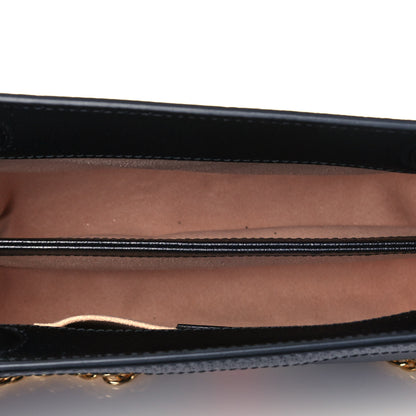 Gucci Calfskin GG Web Small Ophidia Chain Shoulder Bag Black 5 of 12