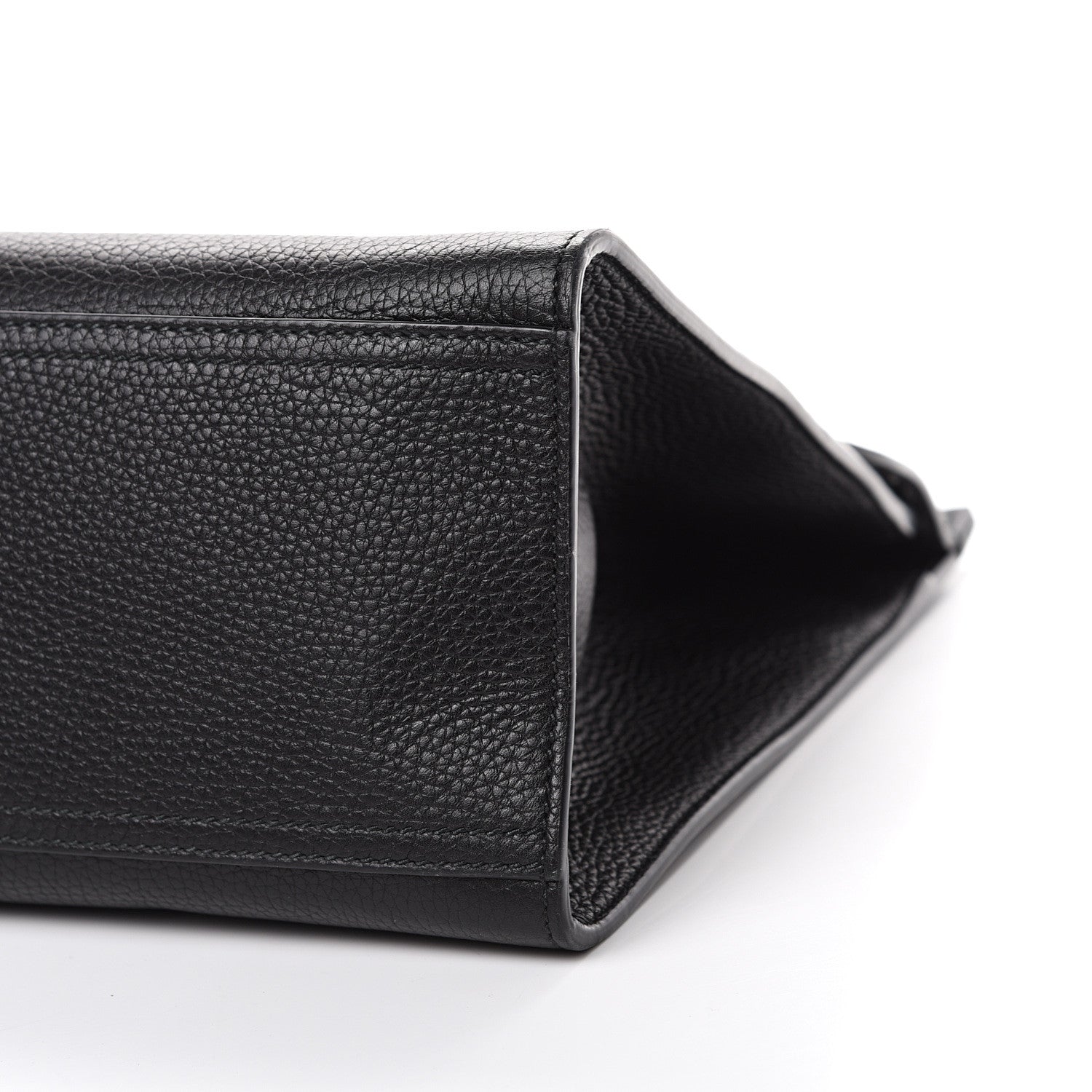 Gucci Calfskin Medium GG Marmont Top Handle Bag Black 9 of 9