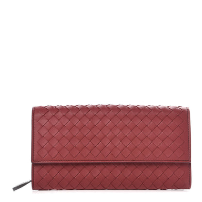 Bottega Veneta Nappa Intrecciato Continental Wallet Eclipse 1 of 9
