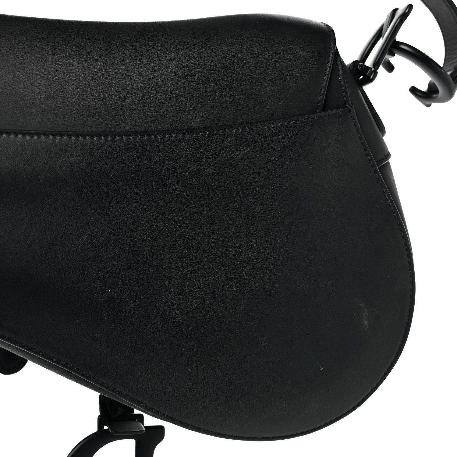 Christian Dior Ultra Matte Calfskin Saddle Bag Black 16 of 16