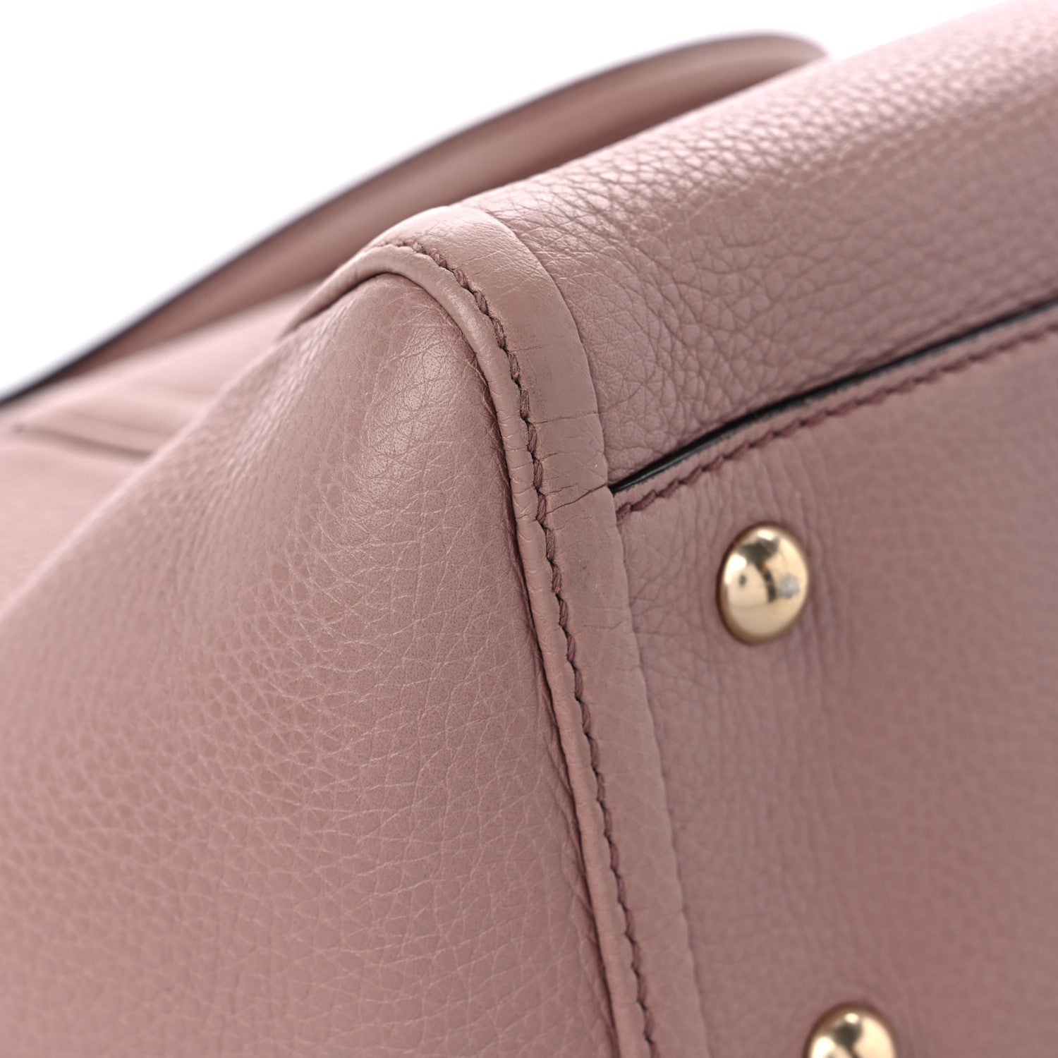Gucci Pebbled Calfskin Small Soho Top Handle Bag Light Pink 10 of 12