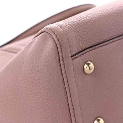Gucci Pebbled Calfskin Small Soho Top Handle Bag Light Pink 10 of 12