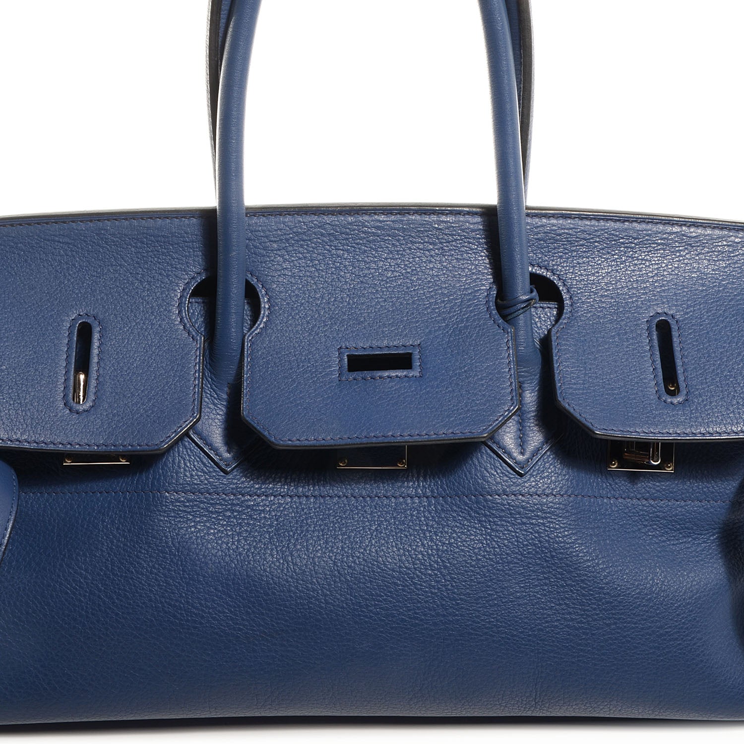 Hermes Taurillon Clemence JPG Birkin 42 Bleu Brighton 20 of 21