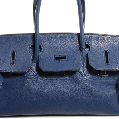 Hermes Taurillon Clemence JPG Birkin 42 Bleu Brighton 20 of 21