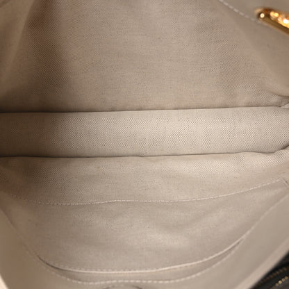Gucci Monogram Calfskin Medium Horsebit 1955 Tote Bag Beige Mystic White 5 of 11