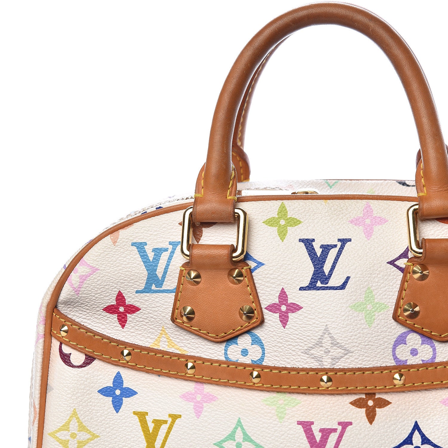 Louis Vuitton Monogram Multicolor Trouville White 7 of 15