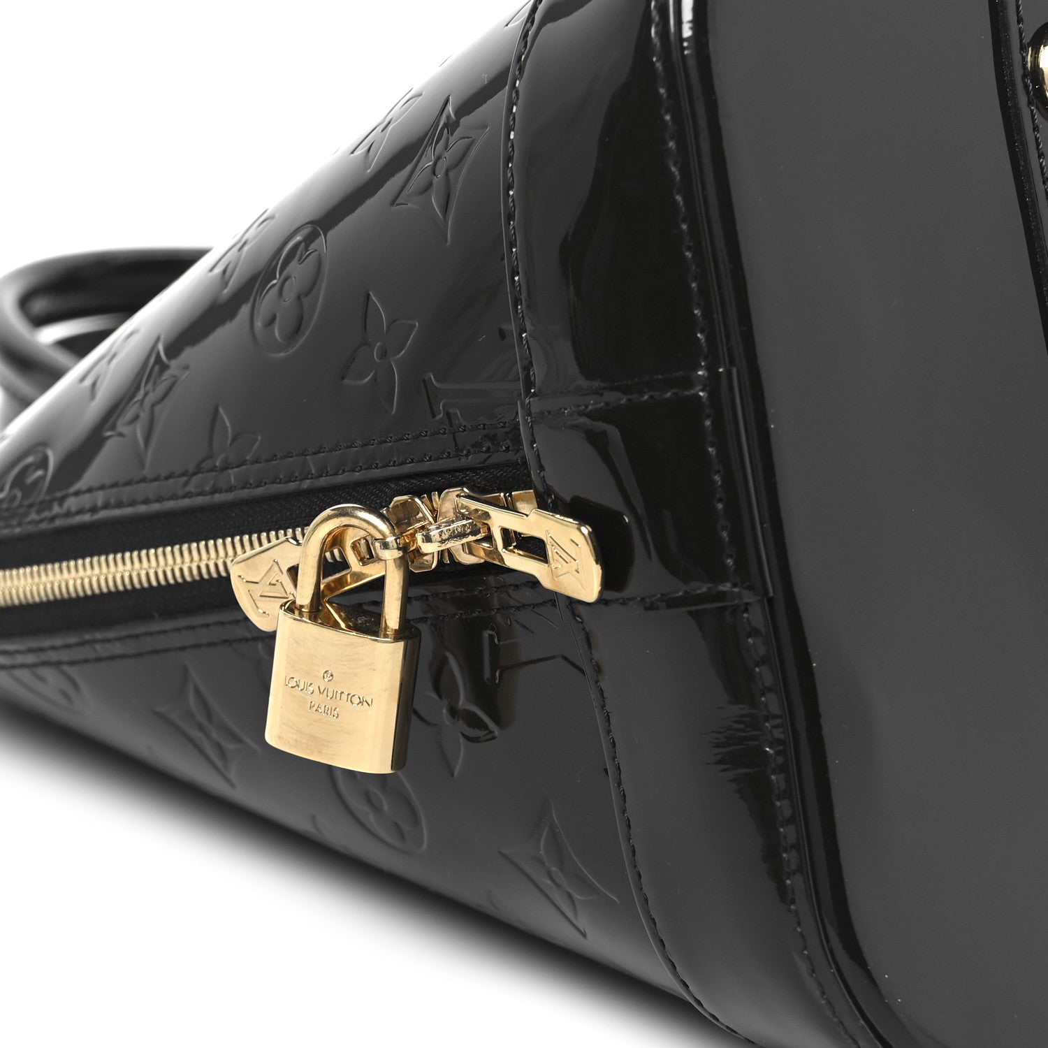 Louis Vuitton Vernis Alma GM Blue Infini 11 of 11
