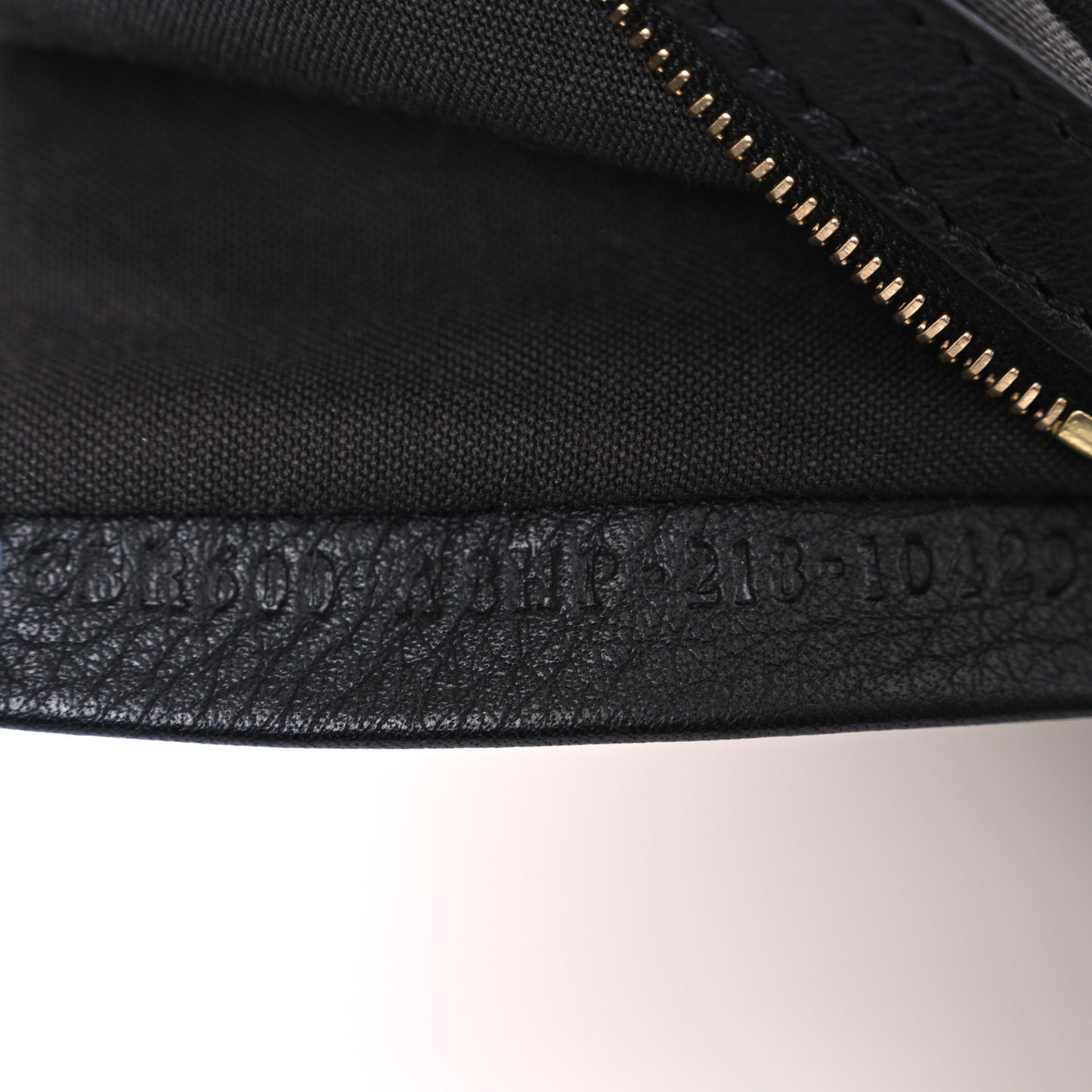 Shearling Vitello Dolce Macro FF 1974 Baguette Tobacco Black