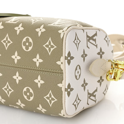 Louis Vuitton Empreinte Monogram Spring in the City Speedy Bandouliere 20 Kaki Beige Cream 9 of 9
