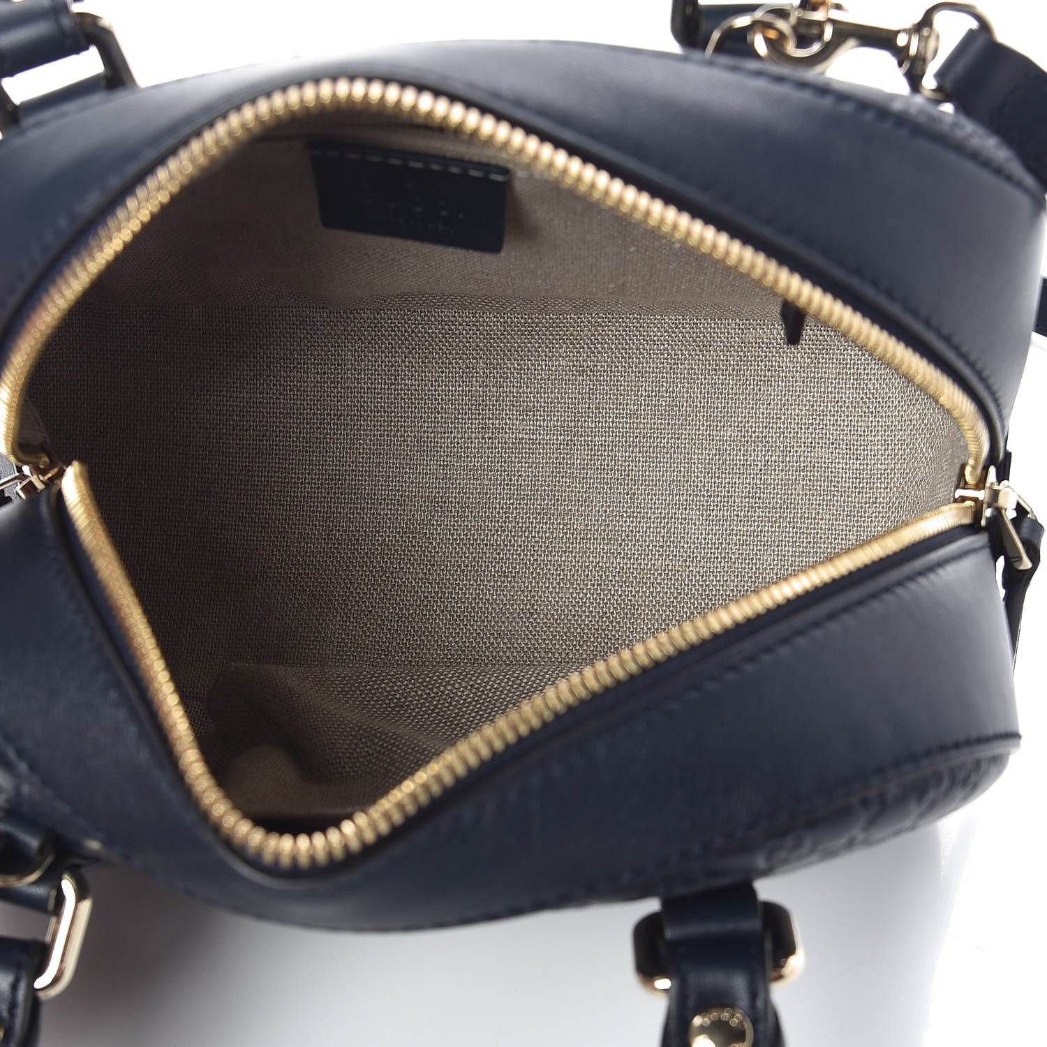 Gucci Soft Microguccissima Small Crossbody Bag Blue 5 of 9