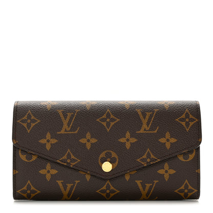 Louis Vuitton Monogram Sarah Wallet NM Coquelicot 1 of 10