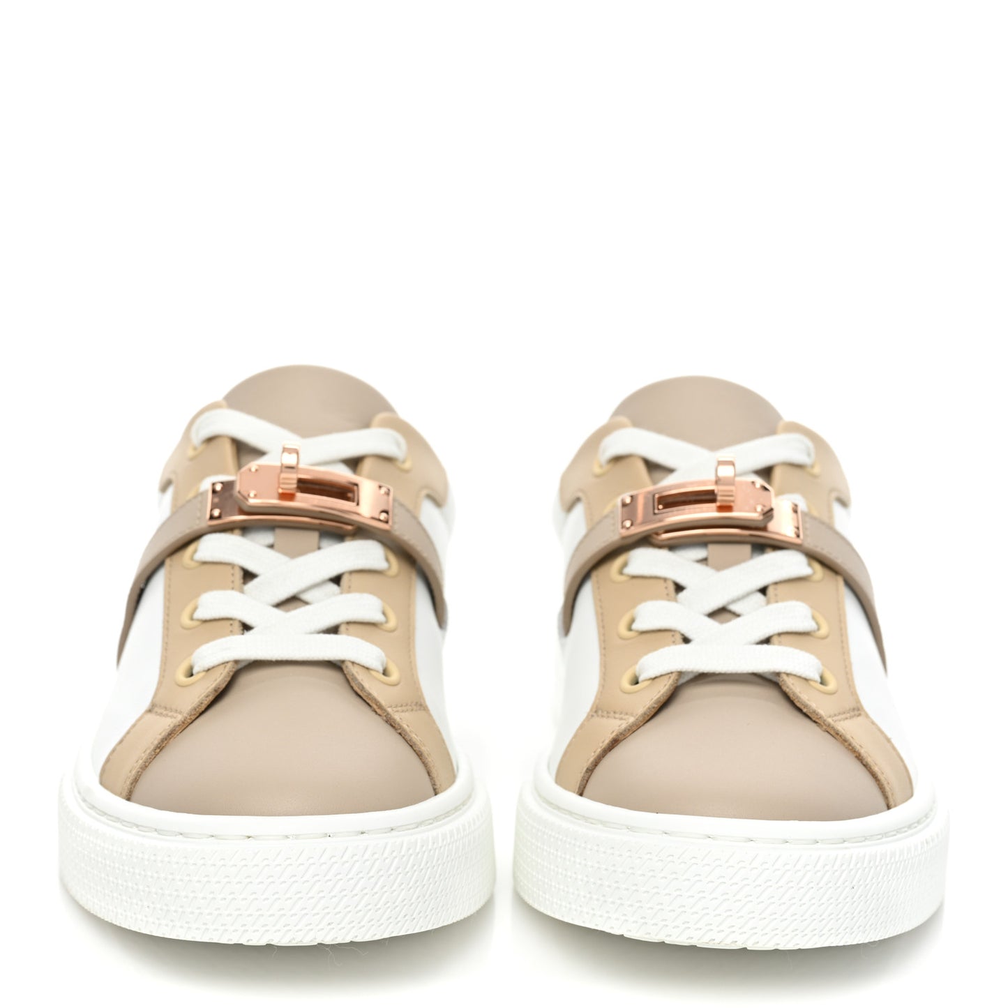 Calfskin Day Sneakers 35.5 Multicolor White