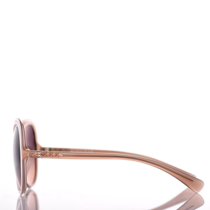 Chanel Oval Sunglasses 5389-A Light Brown 3 of 9