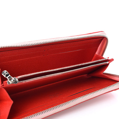 Louis Vuitton Epi Blooming Corners Clemence Wallet Rose Ballerine Coquelicot 5 of 7