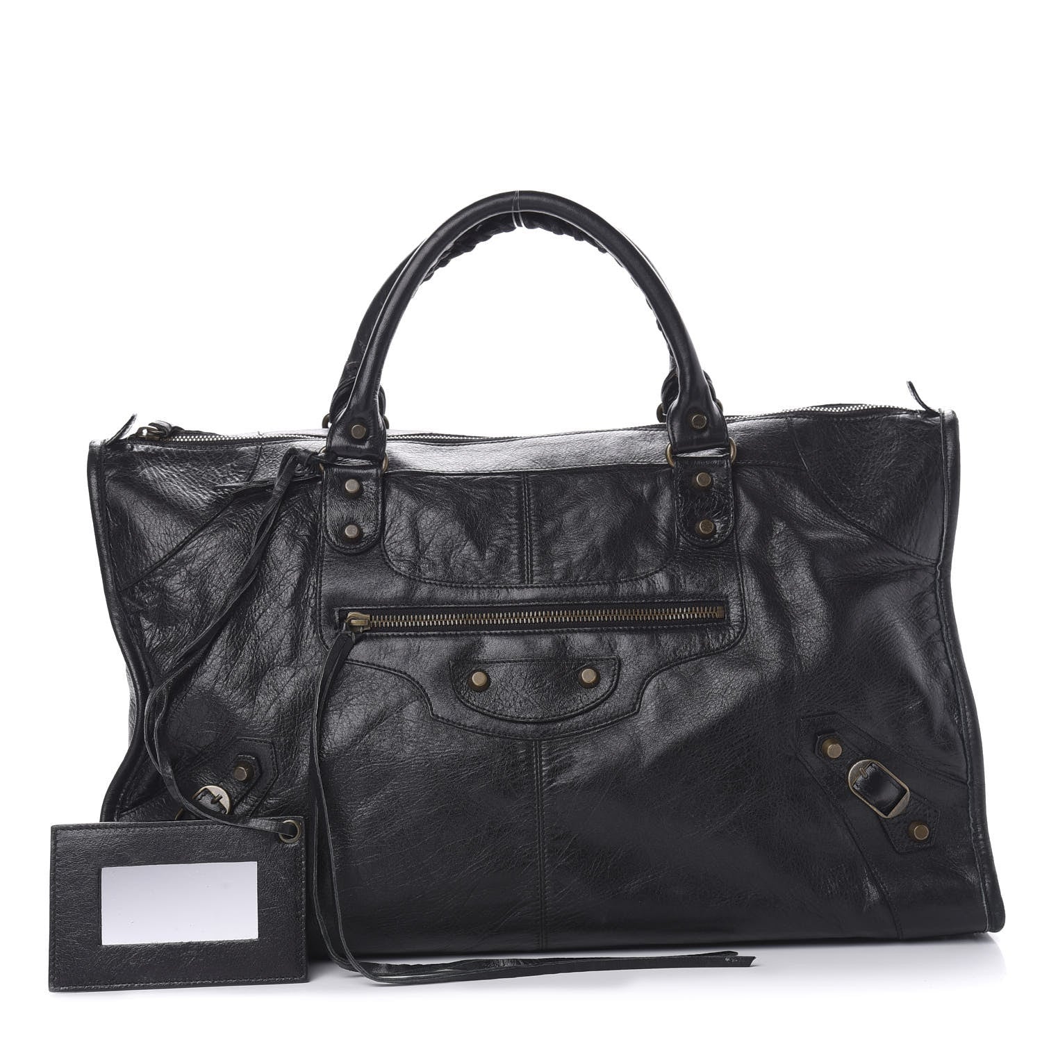 Balenciaga Agneau Classic Hardware Work Black 1 of 11
