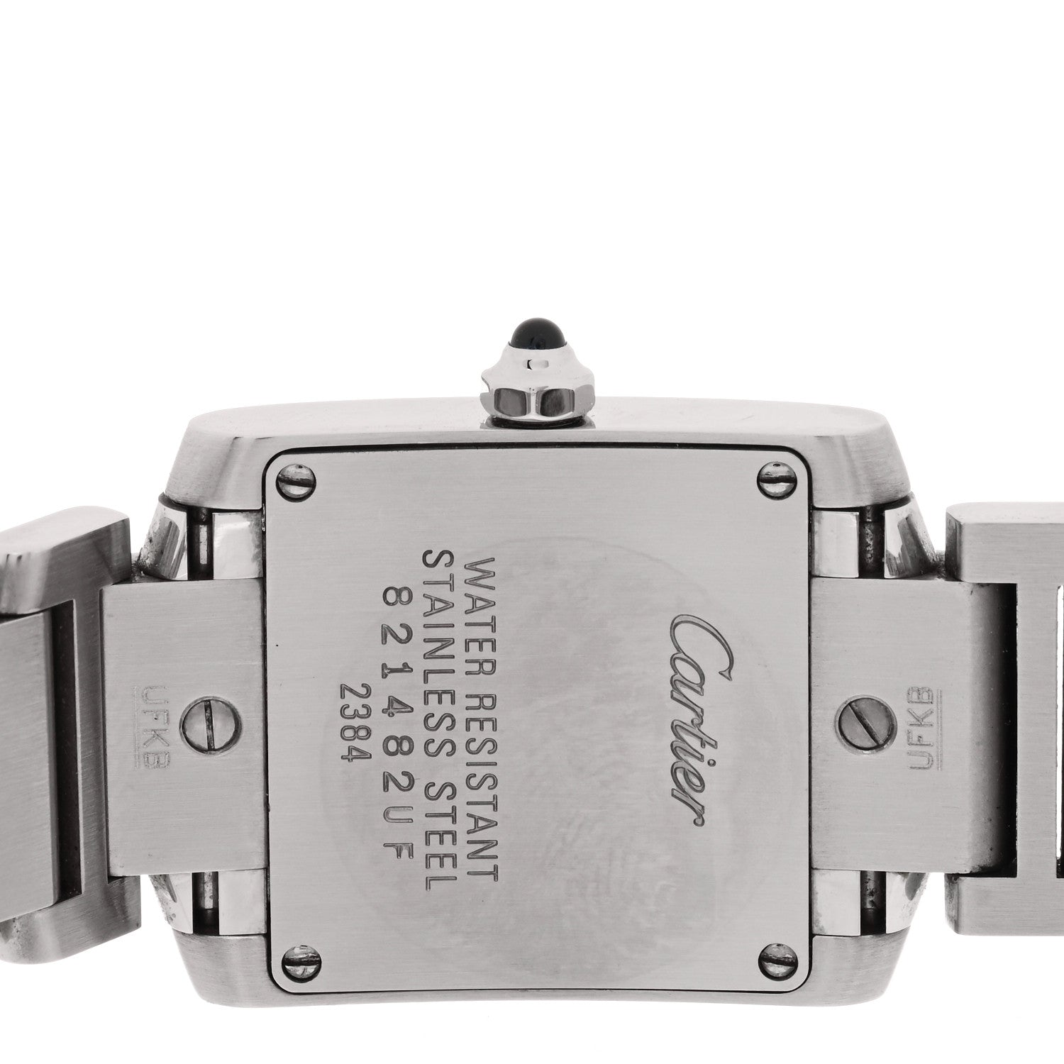 Cartier Stainless Steel 20mm Tank Francaise Quartz Watch 4 of 4