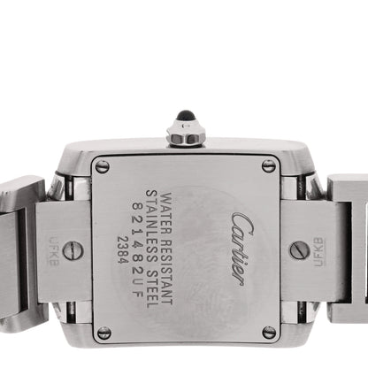 Cartier Stainless Steel 20mm Tank Francaise Quartz Watch 4 of 4