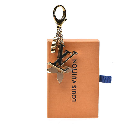 Louis Vuitton Fleur De Monogram Bag Charm Dore 6 of 6