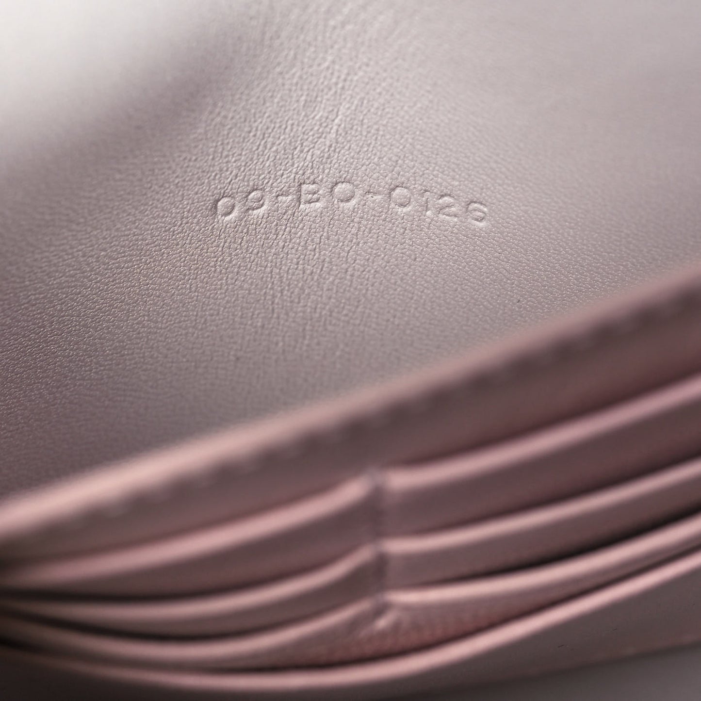 Lambskin Cannage Miss Dior Promenade Pouch White