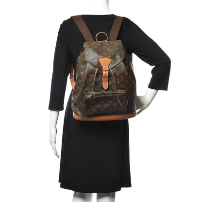 Louis Vuitton Monogram Montsouris GM Backpack 2 of 16