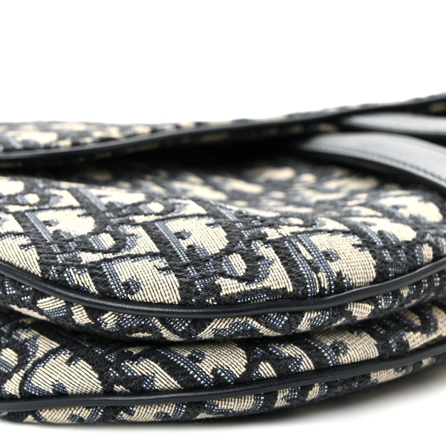 Oblique Saddle Bag Blue