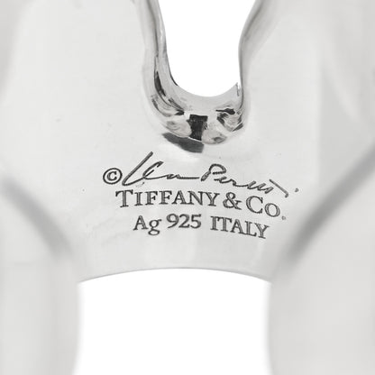 Tiffany Sterling Silver Elsa Peretti Split Ring 55 7.25 4 of 5