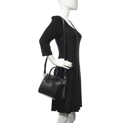 Givenchy Shiny Lord Calfskin Mini Antigona Black 2 of 10