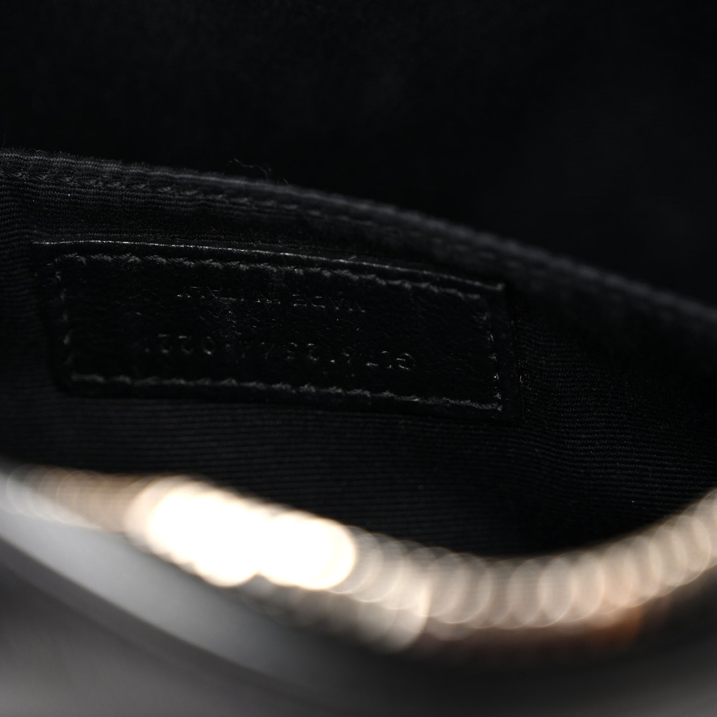 Calfskin Matelasse Monogram Lou Camera Bag Black