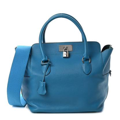 Hermes Evercolor Verso Toolbox 26 Bleu Zanzibar Malachite 1 of 10