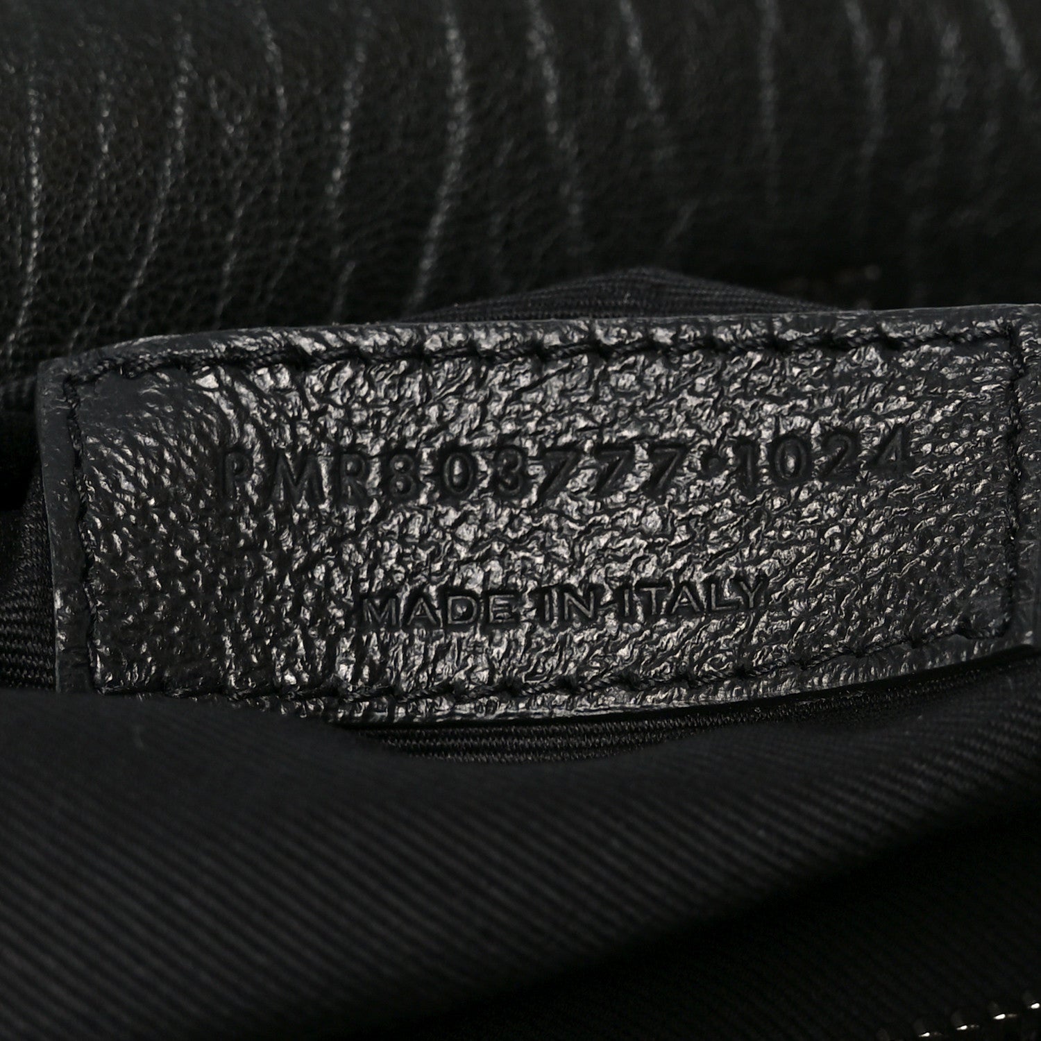 Saint Laurent Grained Lambskin Monogram Large Niki Chain Satchel Black 7 of 10