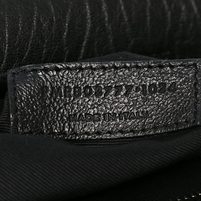 Saint Laurent Grained Lambskin Monogram Large Niki Chain Satchel Black 7 of 10