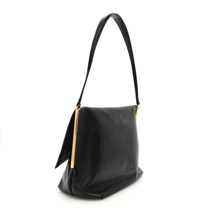 Celine Smooth Calfskin Flap Clasp Bag Black 3 of 9