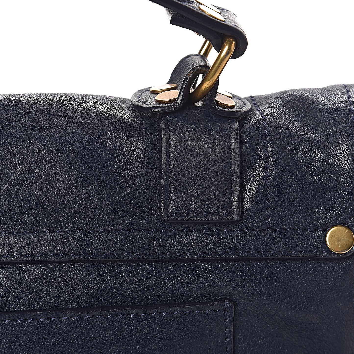Lambskin Tiny PS1 Satchel Midnight