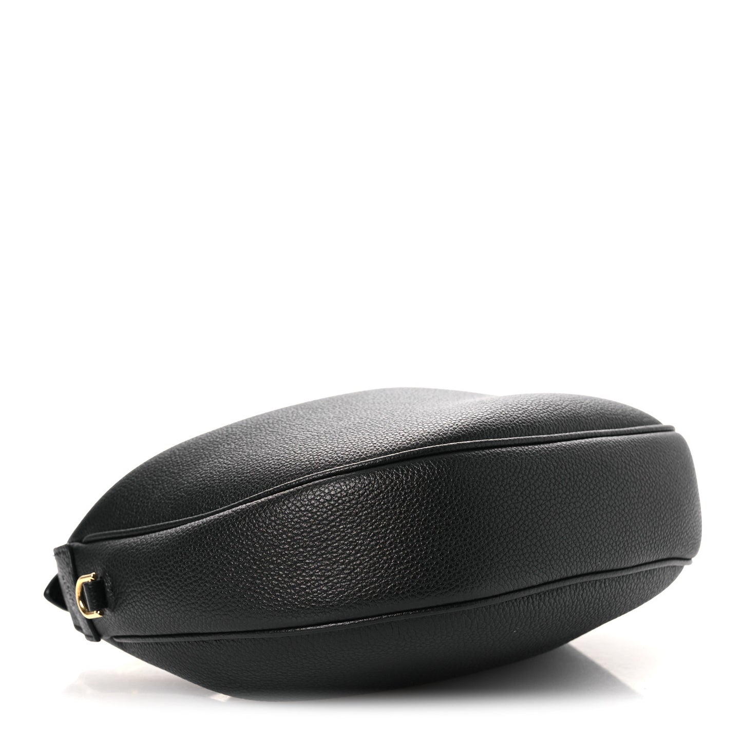 Supple Grained Calfskin Teen Lulu Shoulder Bag Black