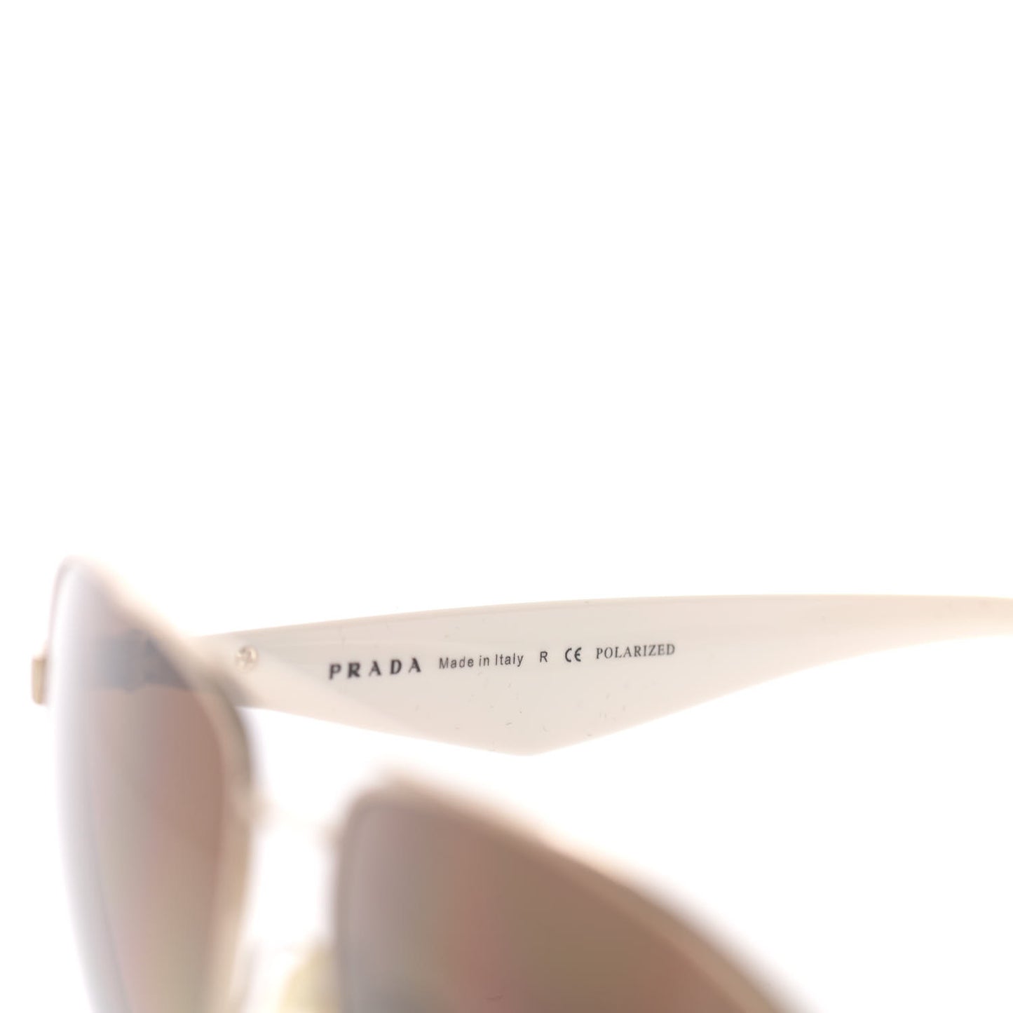 Gradient Aviator Sunglasses SPR53Q White