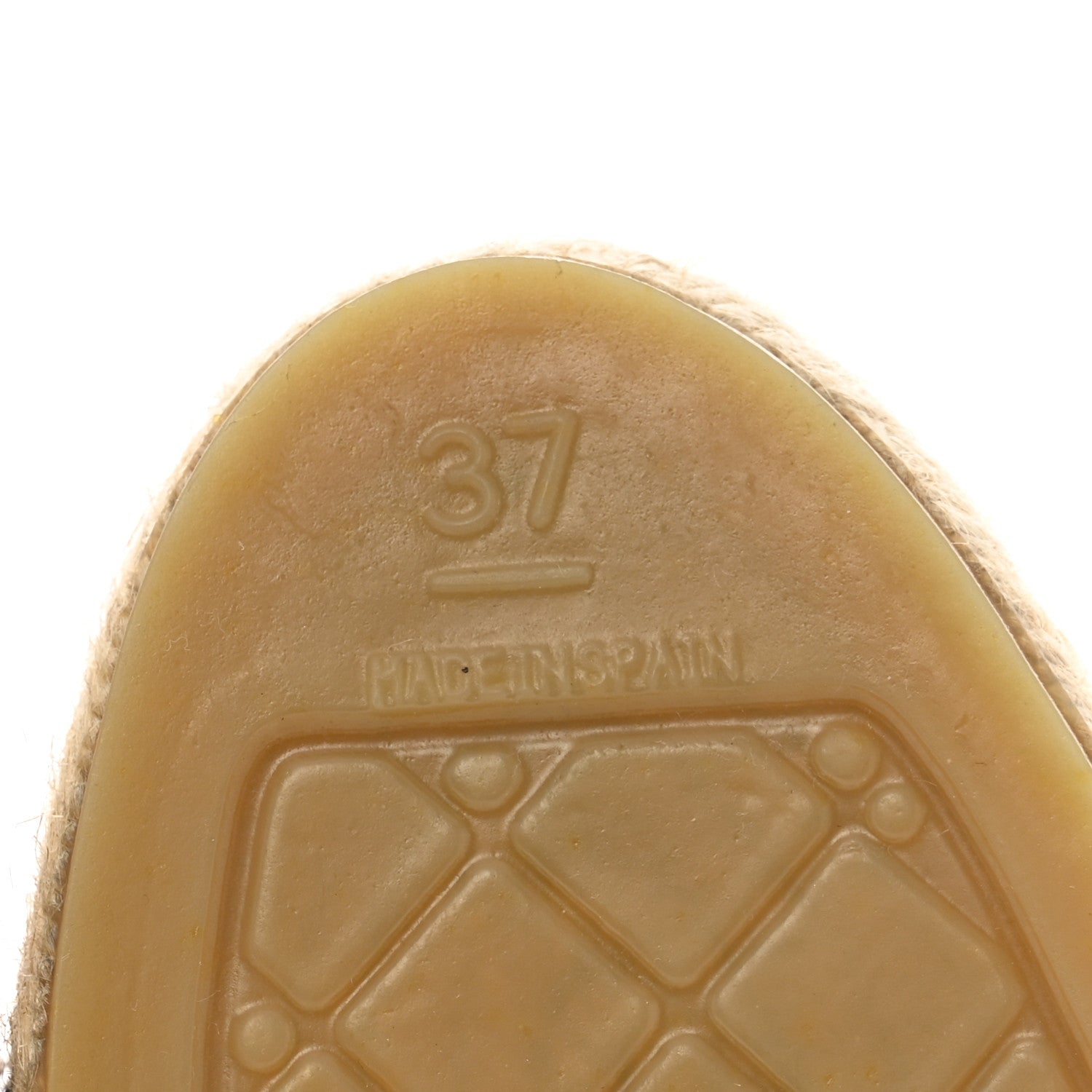 Chanel Lambskin CC Espadrilles 37 Black 8 of 10