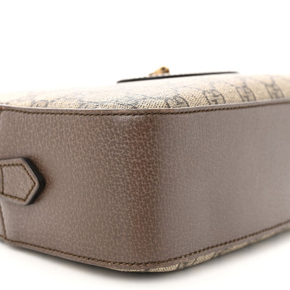 Gucci GG Supreme Monogram Web Neo Vintage Shoulder Bag Beige New Acero Crop 9 of 10