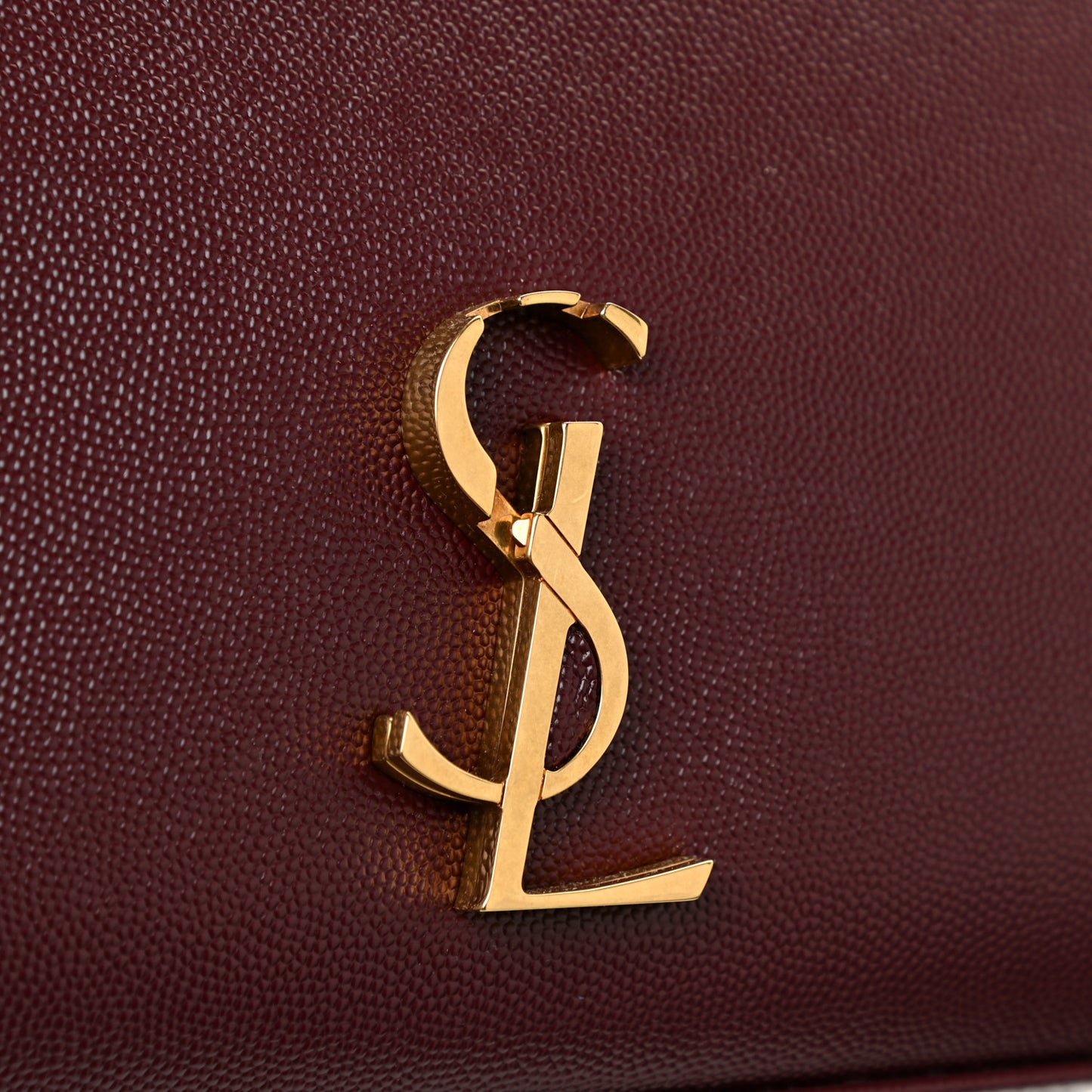 Grain de Poudre Medium Classic Monogram Cassandra Top Handle Rouge Legion