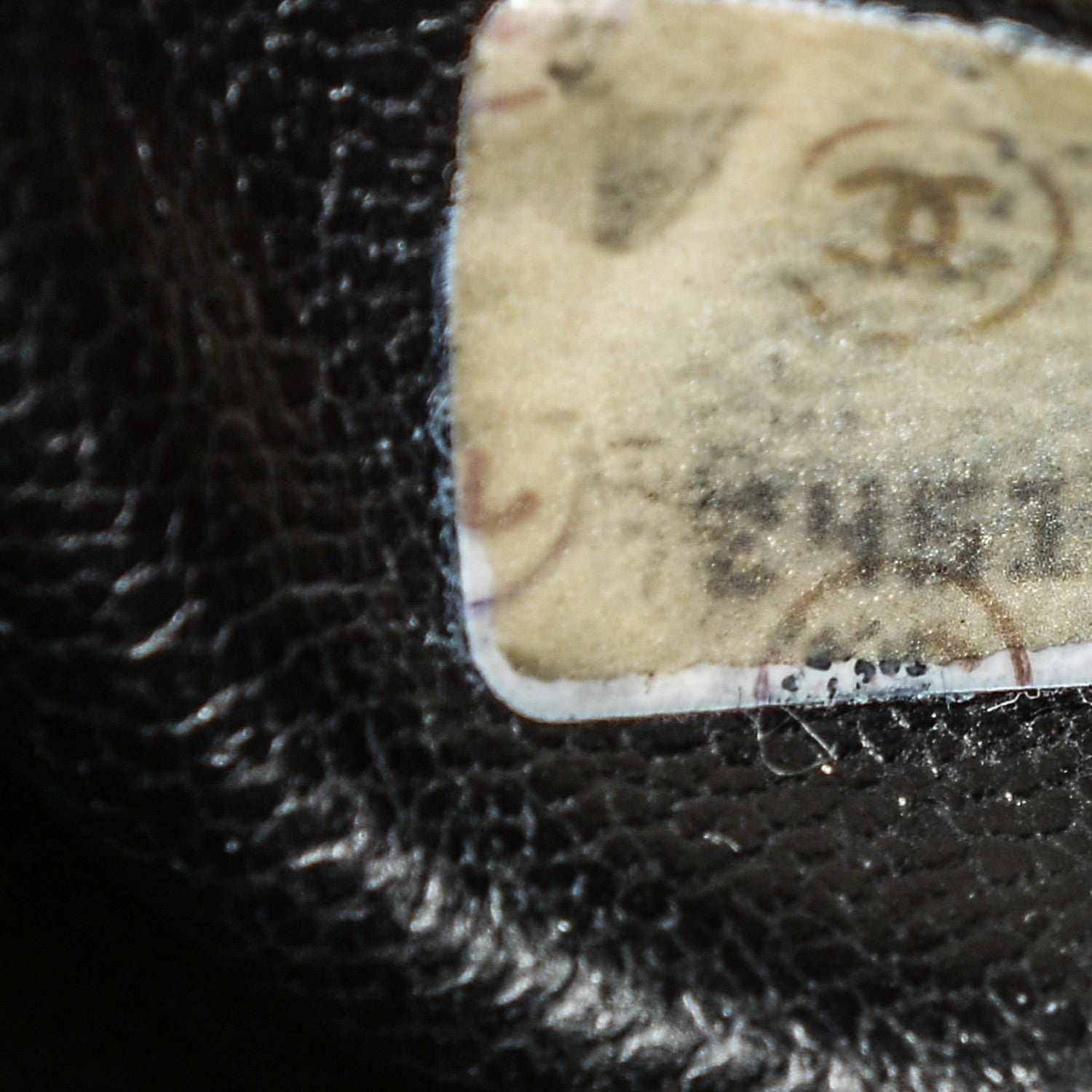 Chanel Lambskin CC Drawstring Shoulder Bag Black 8 of 8