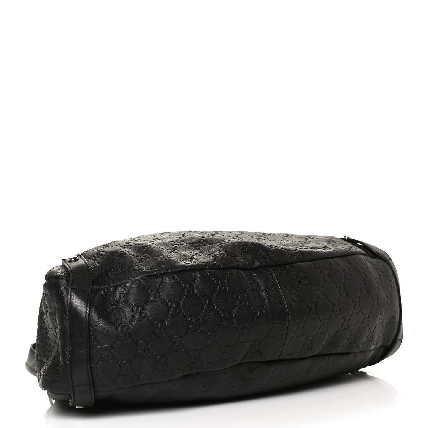 Guccissima Medium Abbey Shoulder Bag Black