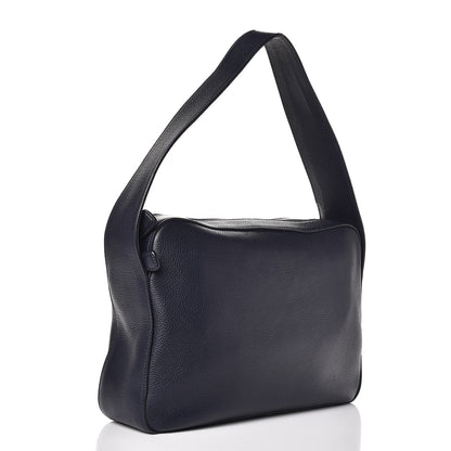 Prada Vitello Daino Shoulder Bag Baltico 4 of 9