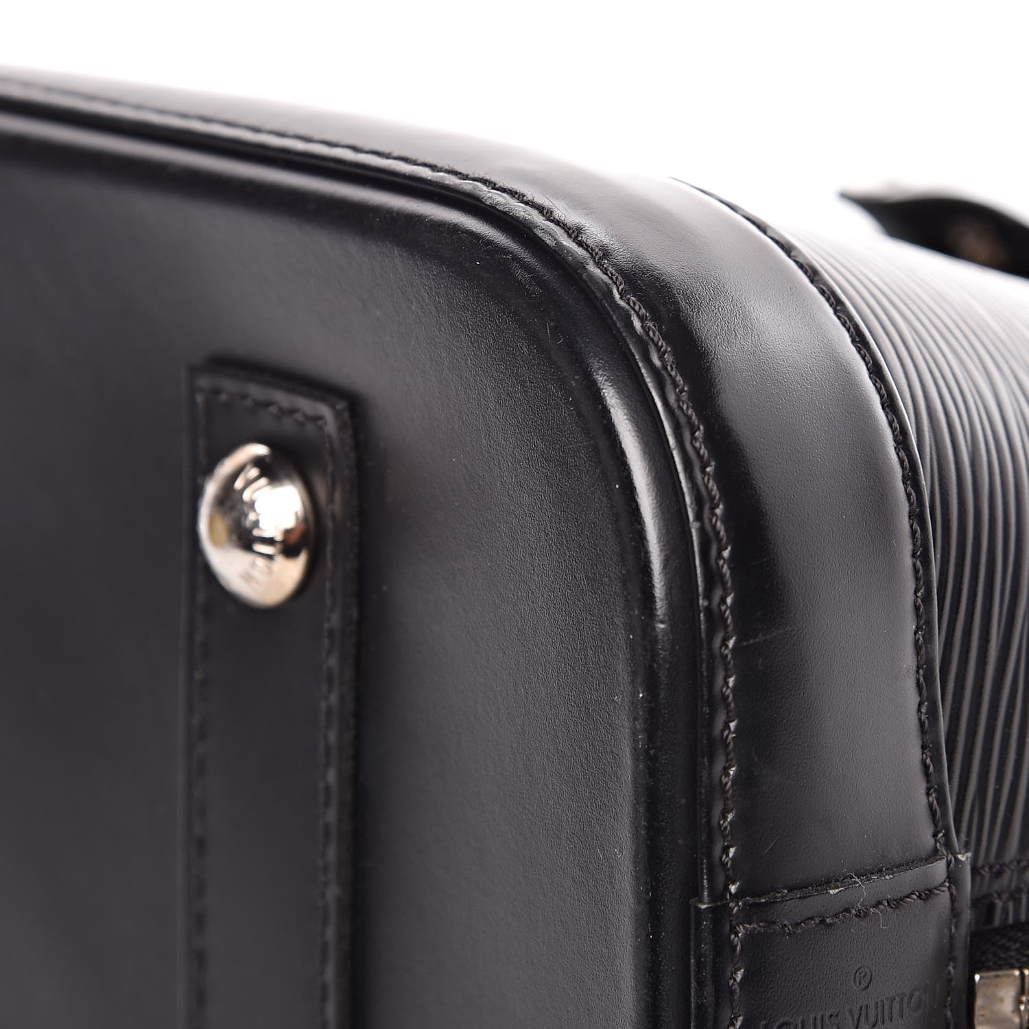 Louis Vuitton Epi Alma PM Black 11 of 12