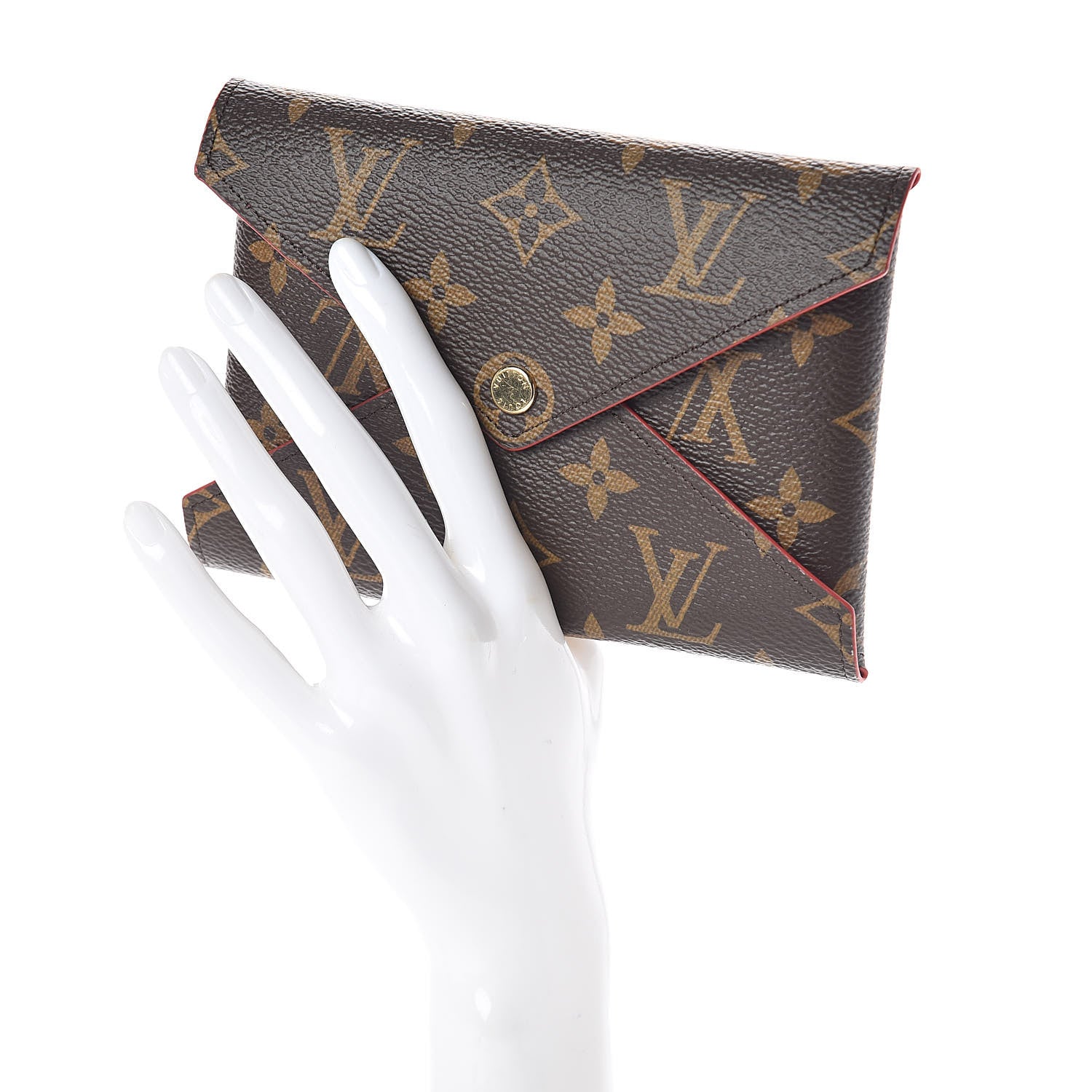 Louis Vuitton Monogram Medium Kirigami Pochette Insert Coquelicot 2 of 6