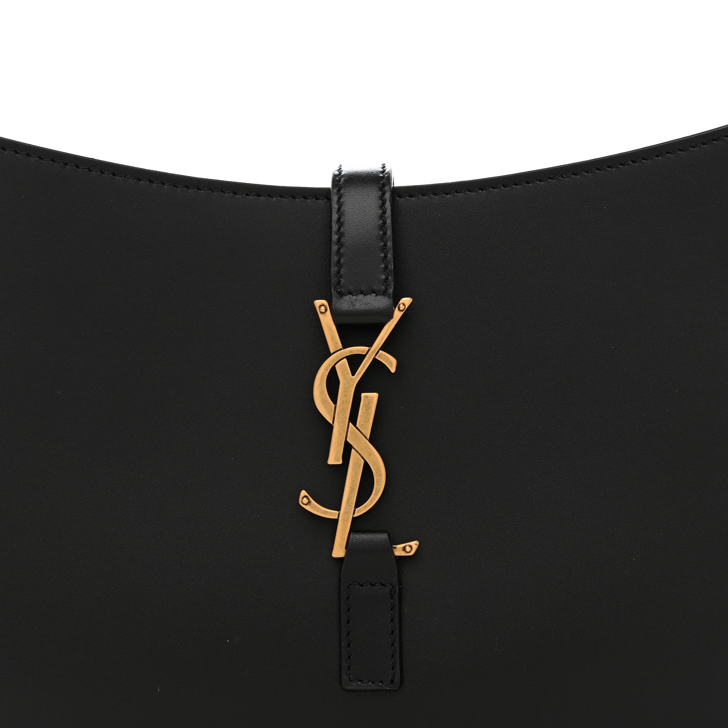Saint Laurent Smooth Calfskin Le 5 A 7 Hobo Black 8 of 10